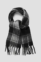 Ardene Checkered Scarf in | Polyester