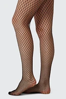 Ardene Medium Hole Fishnet Tights in | Size 28 | Nylon/Spandex