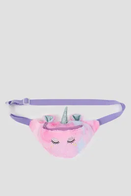 Ardene Faux Fur Animal Fanny Pack in | Polyester