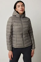 Ardene Lightweight Puffer Jacket in Grey | Size | Polyester/Polyamide