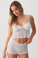 Ardene Mesh Bloomer Shorts in | Size | Polyester/Spandex | Eco-Conscious
