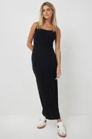 Ardene Bodycon Maxi Tank Dress in | Size | Cotton/Elastane