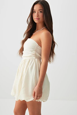 Ardene Mini Bubble Dress in | Size | 100% Cotton/Polyamide/Viscose