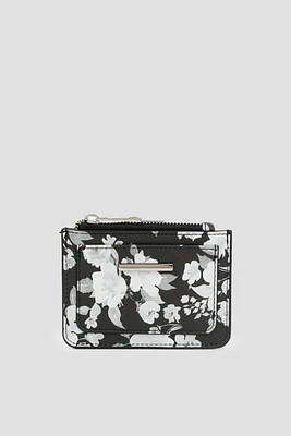 Ardene Faux Leather Cardholder | Faux Leather/Polyester