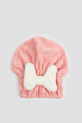 Ardene Hair Drying Cap in Medium Pink