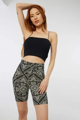 Ardene Basic Cotton Biker Shorts | Size | Spandex/Cotton