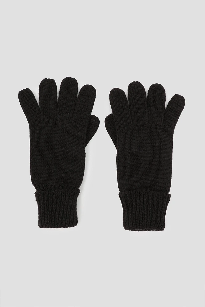 Ardene Soft Knit Gloves in | 100% Acrylic