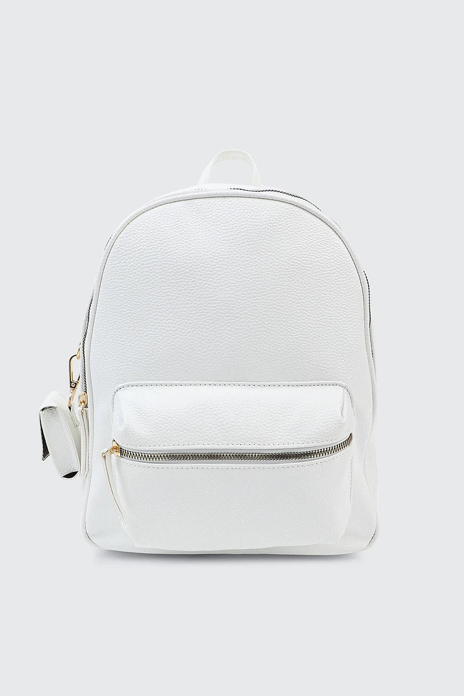 Ardene Backpack with Coin Purse in | Faux Leather/Polyester