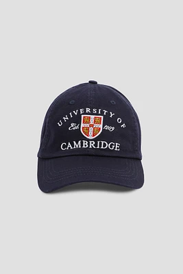 Ardene Cambridge Cap in Dark Blue | Cotton