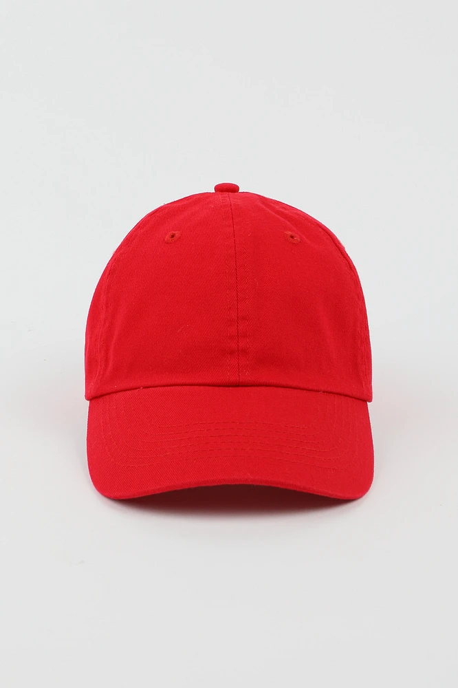 Ardene Canvas Cap in | 100% Cotton