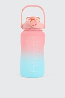 Ardene Ombre Water Bottle in Light Pink