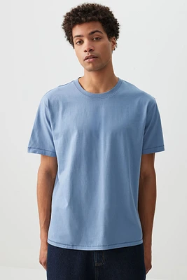 Ardene Man Solid Short Sleeve T-Shirt For Men in | Size | 100% Cotton