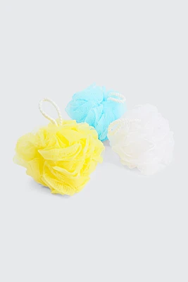 Ardene 3-Pack of Bath Loofahs