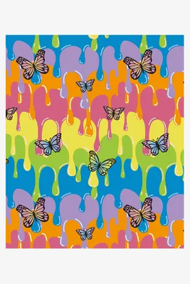 Ardene Multicolored Butterfly Tapestry