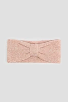 Ardene Knotted Headband in Blush | Polyester/Nylon/Elastane