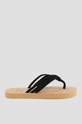Ardene Faux Suede Flip Flops Sandals in | Size | Eco-Conscious