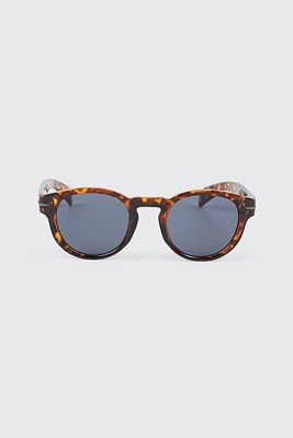 Ardene Man Round Sunglasses For Men in Brown