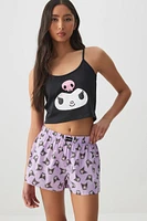 Ardene Sanrio Tank & Short PJ Set in | Size | Polyester/Spandex