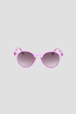 Ardene Round Sunglasses in Medium Purple