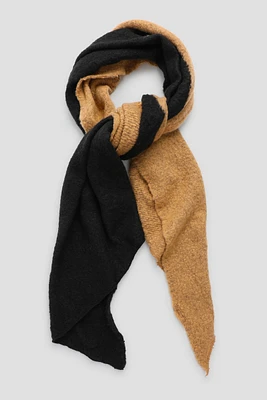 Ardene Super Soft Two Tone Scarf in Cognac | Polyester