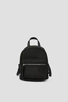Ardene Small Nylon Backpack in Black | Polyester/Nylon | Eco-Conscious