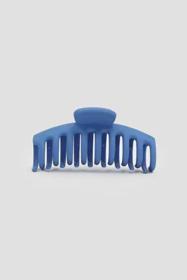 Ardene Recycled Large Hair Claw in Medium Blue | Eco-Conscious