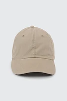 Ardene Canvas Cap in Beige | 100% Cotton