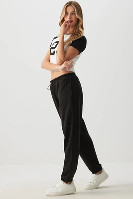 Ardene Oversized Sweatpants in | Size | Polyester/Cotton | Fleece-Lined