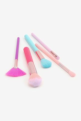 Ardene Colorful Makeup Brush Set