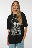 Ardene Oversized Graphic T-Shirt in | Size | 100% Cotton