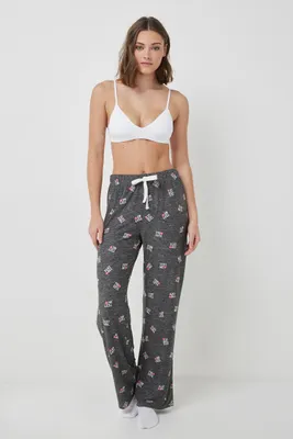 Ardene Super Soft Printed PJ Pants in | Size Medium | Polyester/Elastane | Eco-Conscious