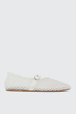 Ardene Fishnet Mary Janes in | Size