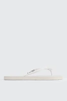 Ardene 3D Flower Flip-Flops Sandals in | Size | Eco-Conscious