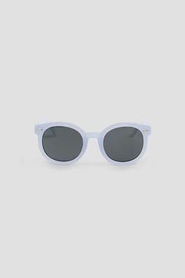 Ardene Kids Round Sunglasses in Light Blue