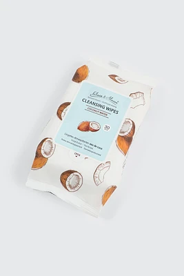 Ardene Coconut Makeup Wipes in White