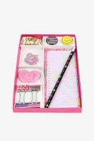 Ardene Stationery Set in Pink