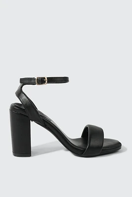 Ardene Block Heel Sandals in | Size | Faux Leather | Eco-Conscious