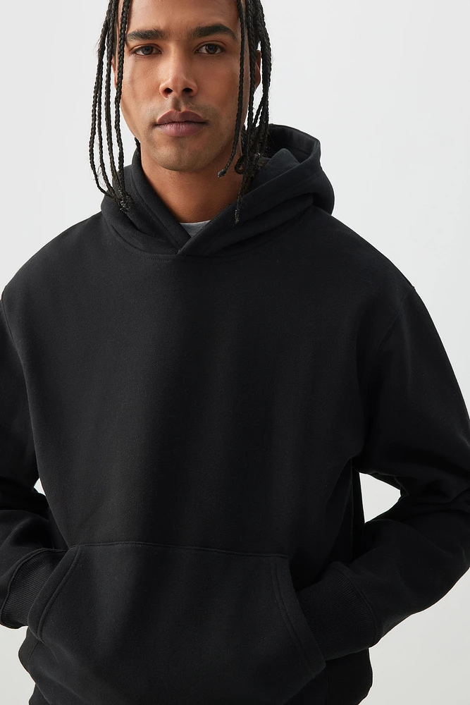 Ardene Man Solid Hoodie For Men in | Size | Polyester/Cotton | Fleece-Lined