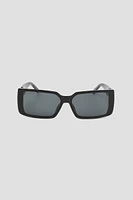 Ardene Rectangular Sunglasses in Black