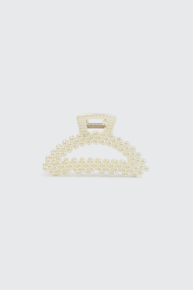 Ardene Cut Out Pearl Hair Claw