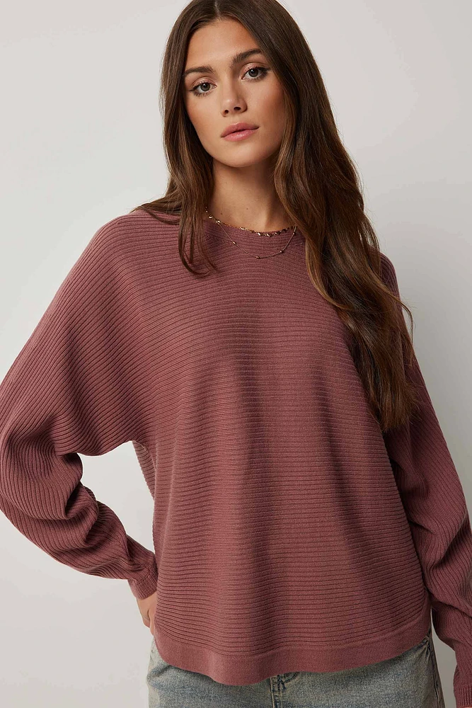 Ardene Long Dolman Sweater in | Size | 100% Acrylic