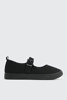 Ardene Recycled Hem Mary Jane Sneakers in | Size | Eco-Conscious