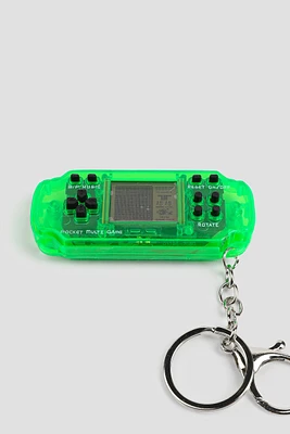 Ardene Kids Keychain with Little Game Console in Green