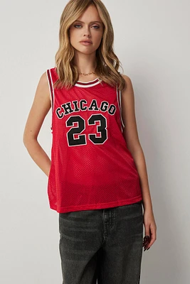 Ardene Sleeveless Basketball Jersey in | Size | Polyester