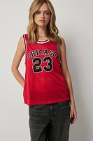 Ardene Sleeveless Basketball Jersey in | Size | Polyester
