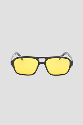Ardene Man Aviator Sunglasses For Men in Yellow