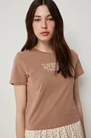 Ardene Graphic PJ Top in | Size | Cotton | Eco-Conscious
