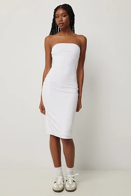 Ardene Midi Strapless Dress in | Size 2XS | Polyester/Spandex