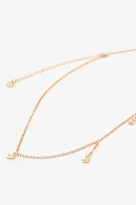 Ardene Star Belly Chain in Gold | Stainless Steel