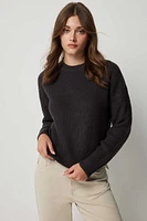 Ardene Basic Crew Neck Sweater in | Size | Eco-Conscious | 100% Recycled